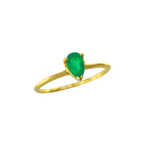 Anillo de Compromiso Berilo Esmeralda AN010231