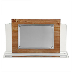 Placa conmemorativa Cristal