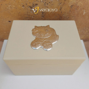Joyero Beige Gato VA091333