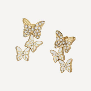 Pendientes Guess Chrysalis Mariposas JUBE04104JWYGWHT-U