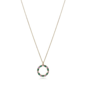 Collar de Plata de Colores con Aro Viceroy 9120C100-39