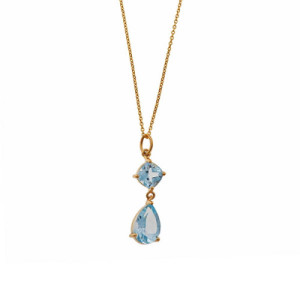 Collar Salvatore Topacio Azul 247C0037