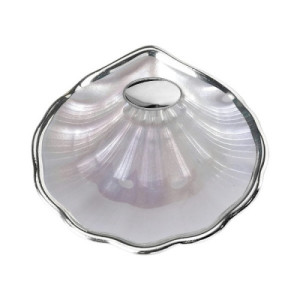 Concha para Bautismo Cristal Nácar VA091420