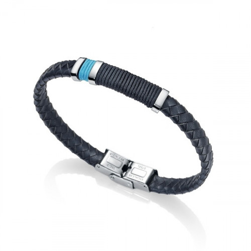 Pulsera Viceroy Heat Piel Azul Hombre 6453P01013