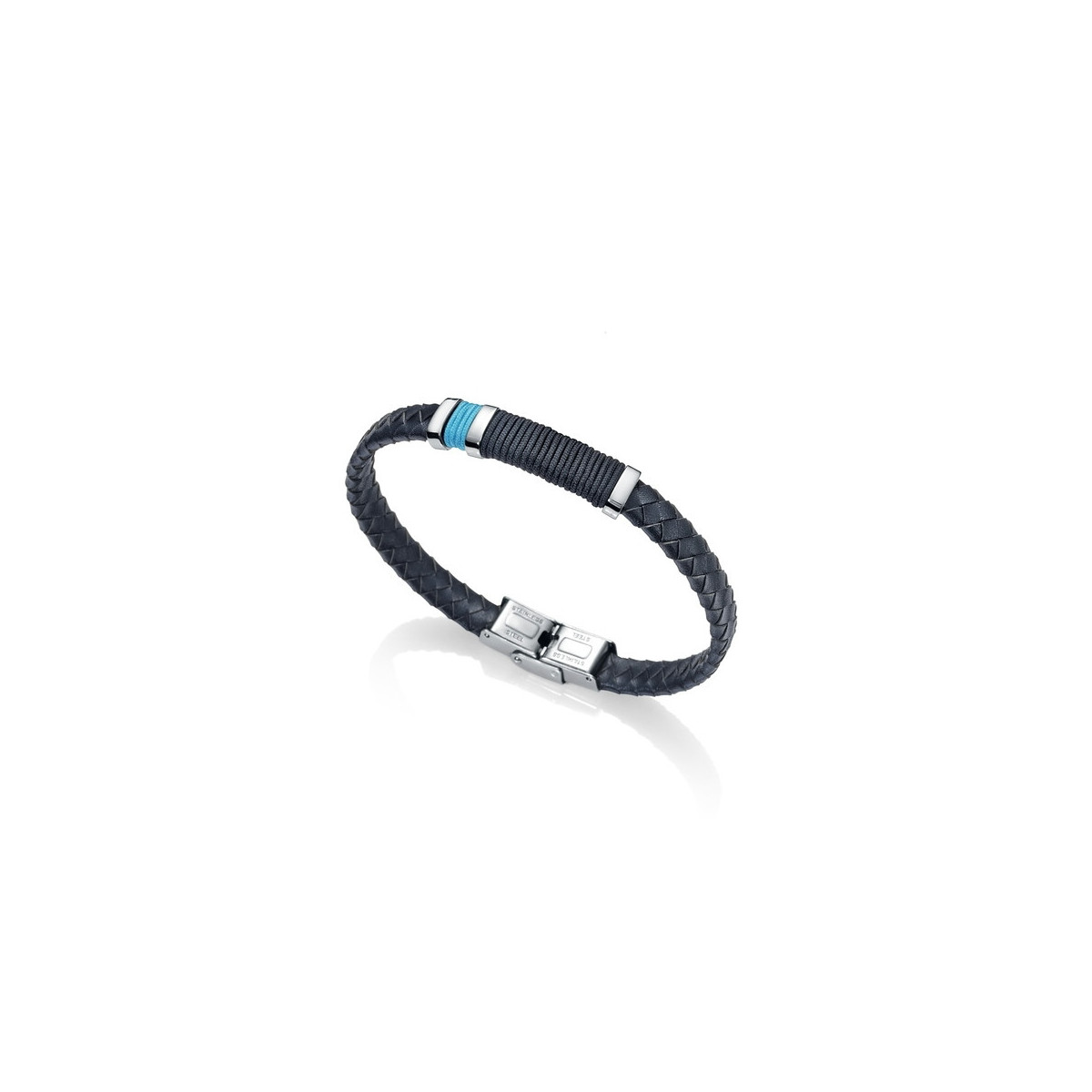 Pulsera Viceroy Heat Piel Azul Hombre 6453P01013