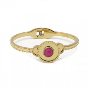 Pulsera Anarxty Acero Jade Violeta Mujer APU882VI