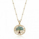 Colgante Viceroy Árbol Vida Plata Dorado Mujer 1322C100-18