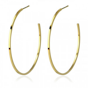 Pendientes Acero Aros Anartxy BPE253D