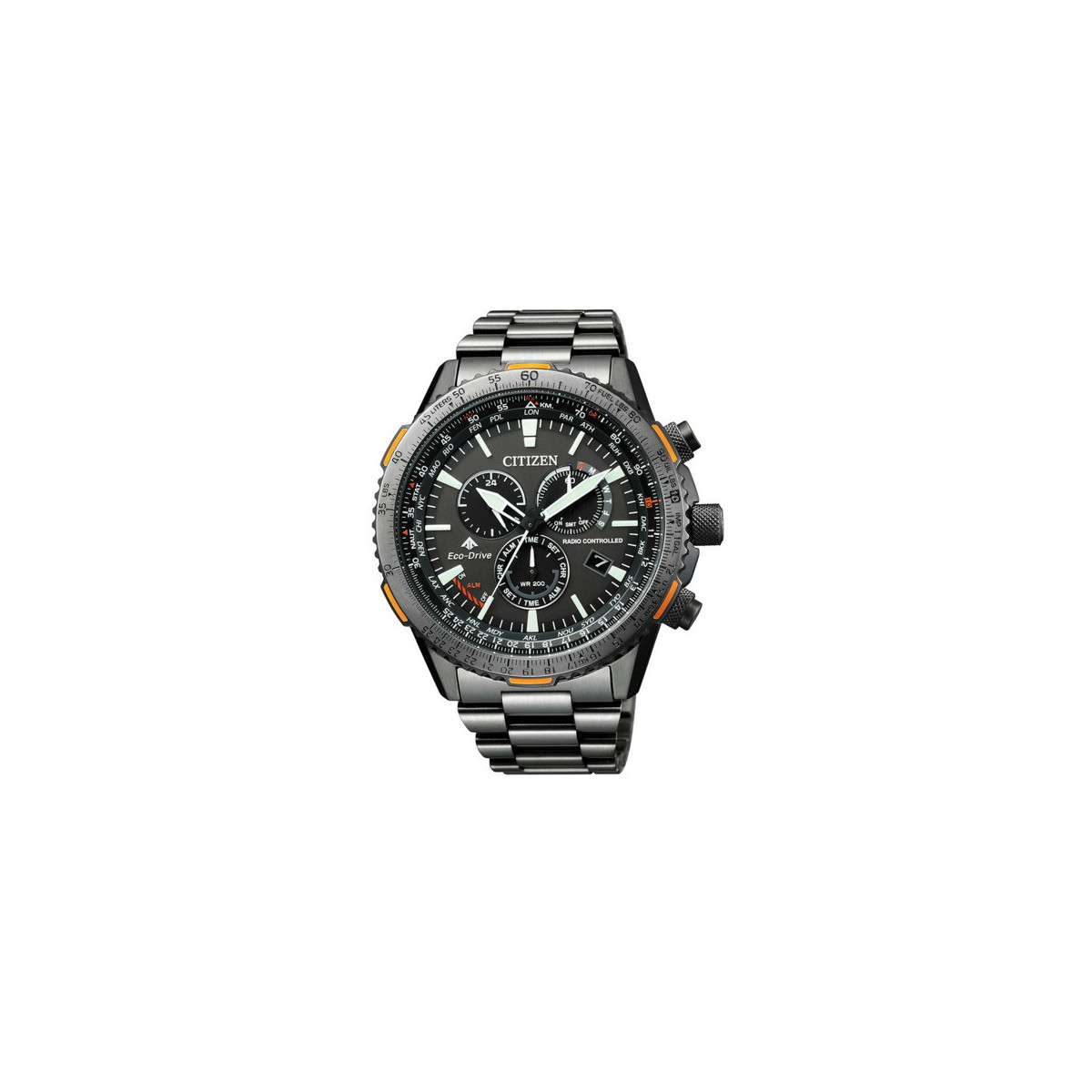 Reloj Citizen Eco-Drive Radiocontrolado Crono CB5007-51H