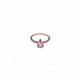 Anillo Salvatore Plata Rosa 136S0234/14