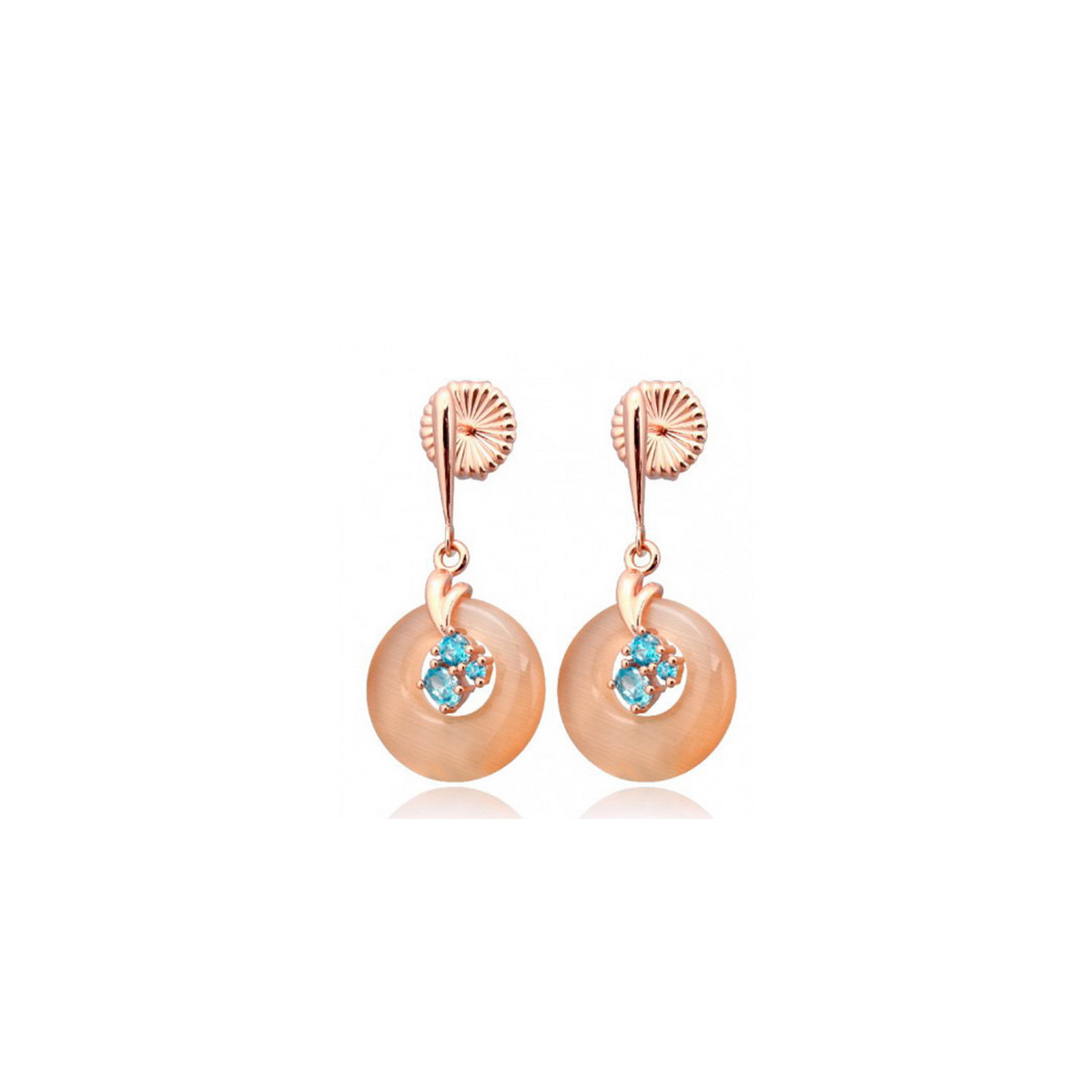 Pendientes Plata Camaleoni P0019/LTP/LP