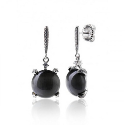 Pendientes Camaleoni Negros PB005/NEG/LP