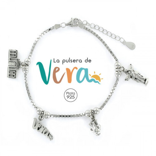 Pulsera Eres lo mas Vera Plata