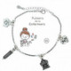 Pulsera Eres lo mas Mujer Enfermera Plata