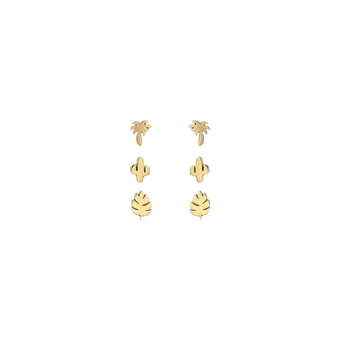 Set Pendientes Anartxy Dorados BPE612D