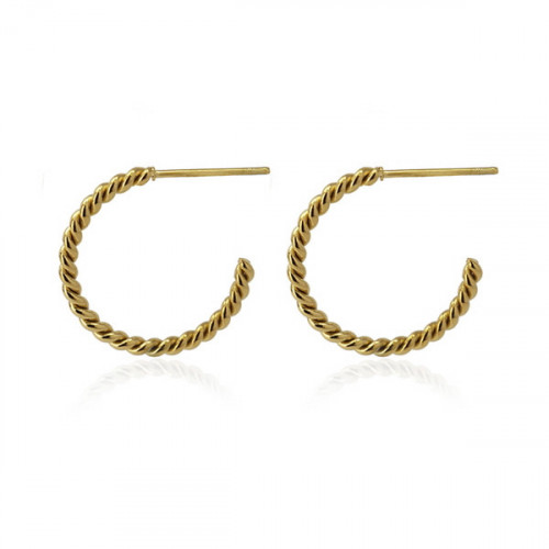 Pendientes de Acero Aros Anartxy BPE756D