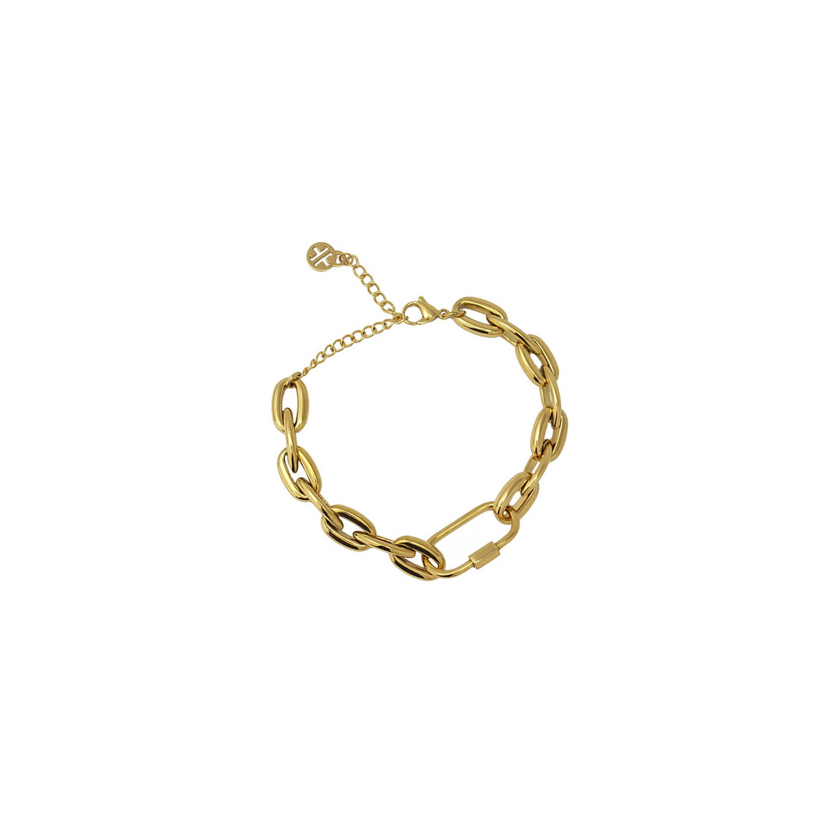 Pulsera Mujer Acero Dorado Anartxy BPU240D