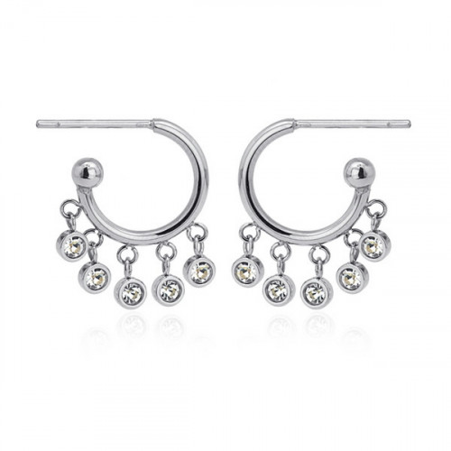 Pendientes de Acero Aros Anartxy BPE692PL