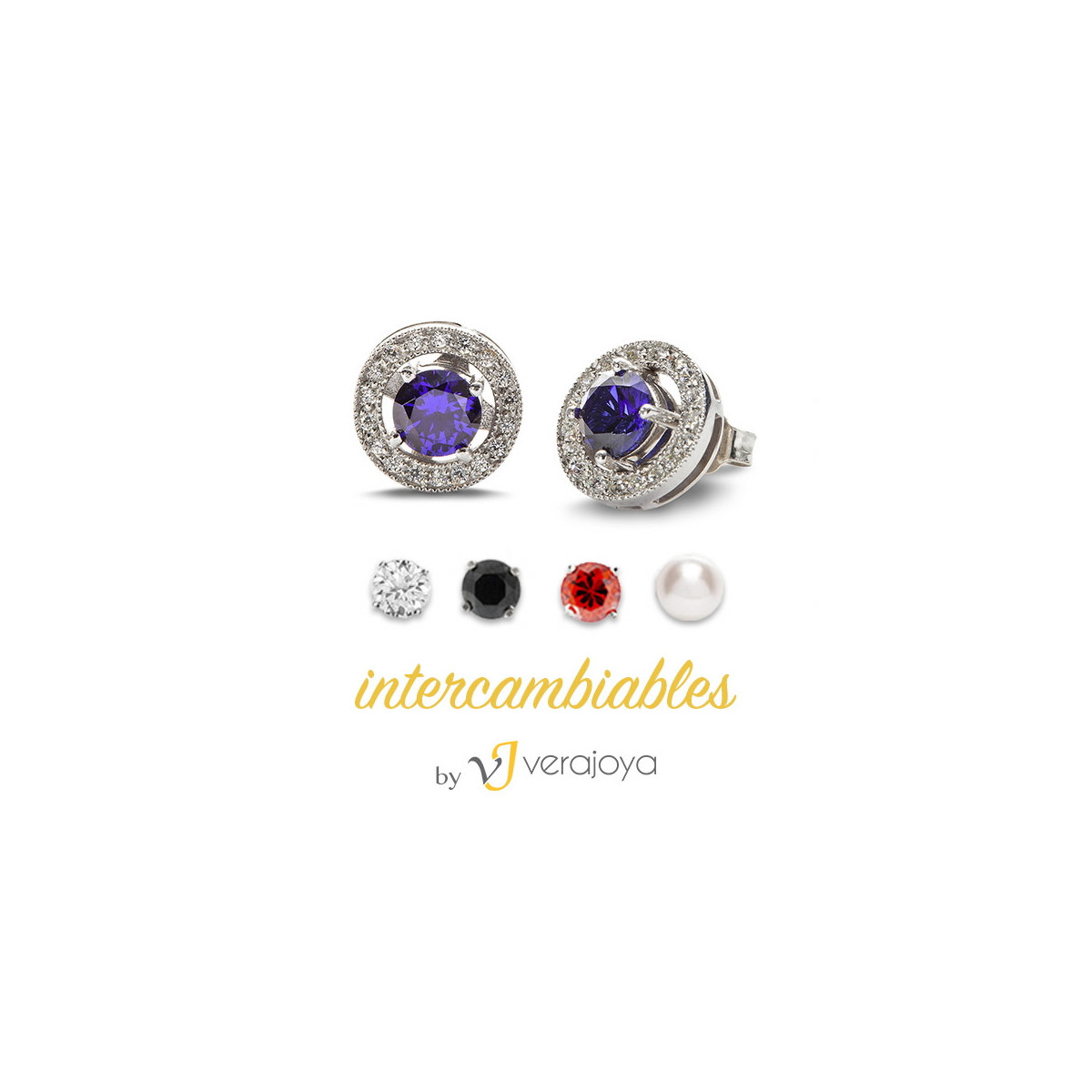 Pendientes VJ Intercambiables