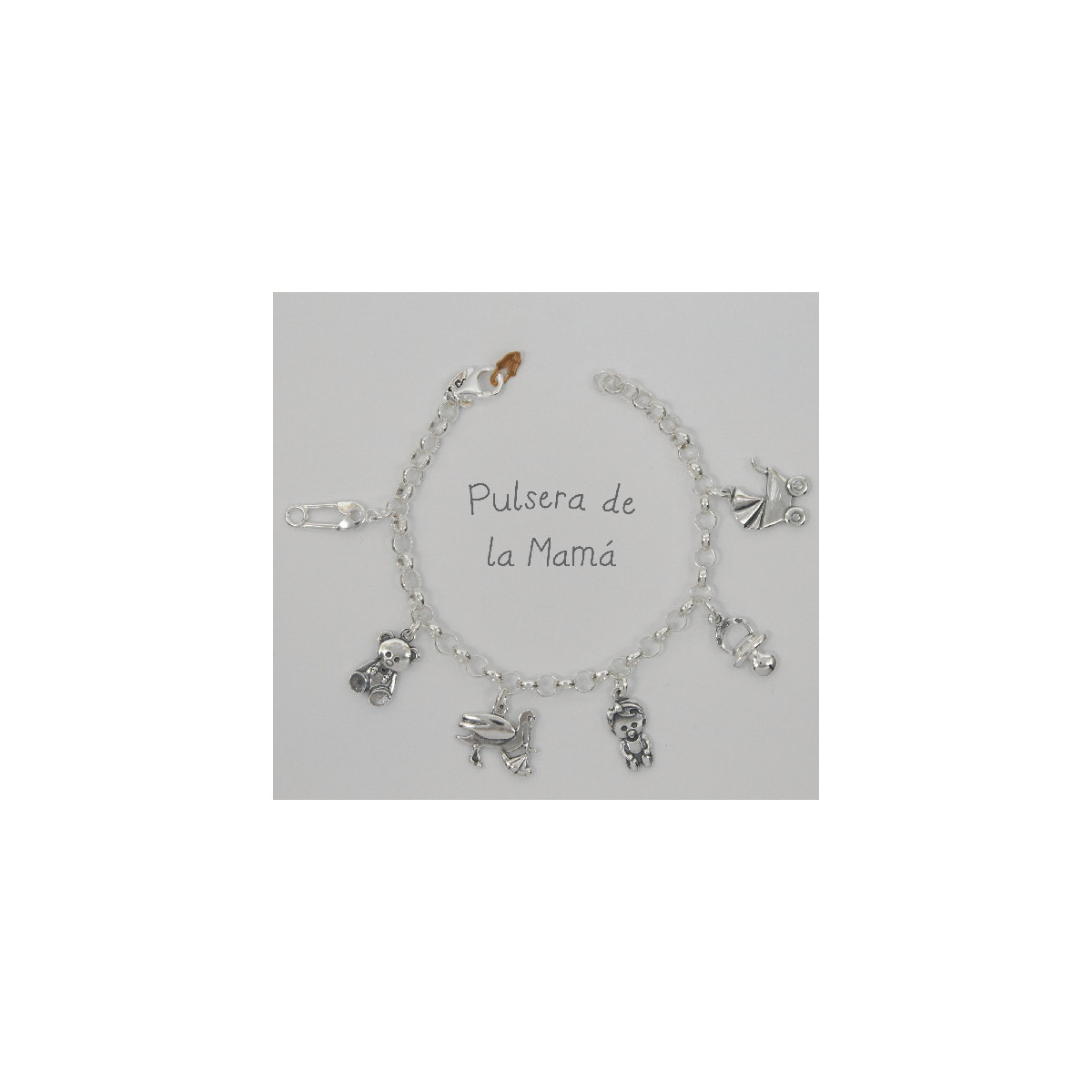 Pulsera de Plata Mujer Profesión Mamá