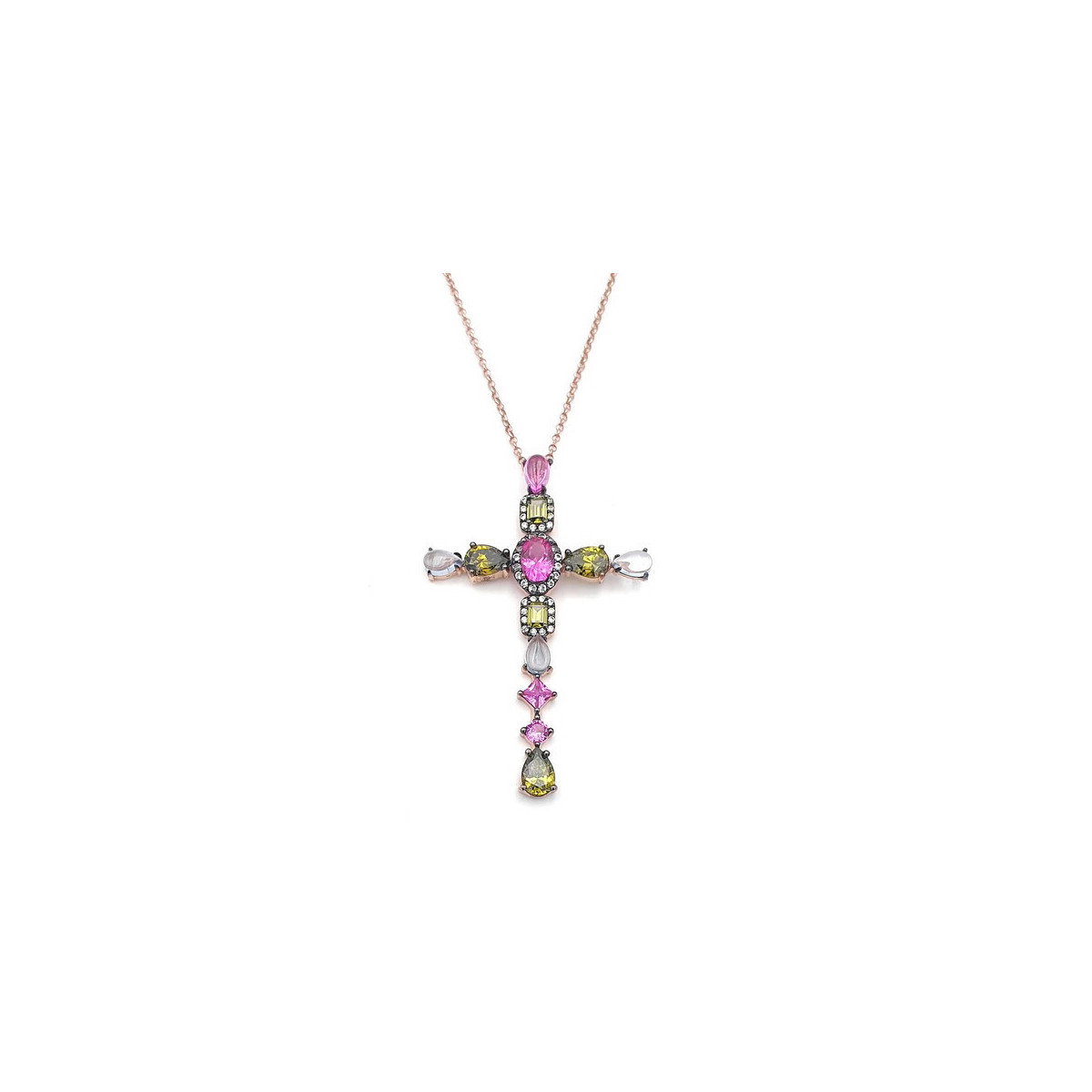 Colgante Salvatore Plata Cruz 234C0020
