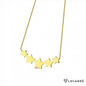 Gargantilla LeCarré Oro 18K Estrellas GD023OA.00