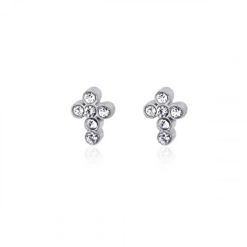 Pendientes de Hombre Cruz Mujer Anartxy BPE775PL