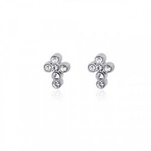 Pendientes de Hombre Cruz Mujer Anartxy BPE775PL