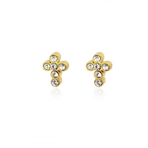 Pendientes de Hombre Cruz Mujer Anartxy Cruz BPE775D