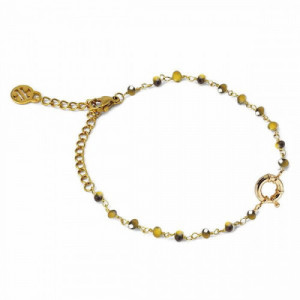 Pulsera Mujer Acero Dorado Anartxy BPU293A