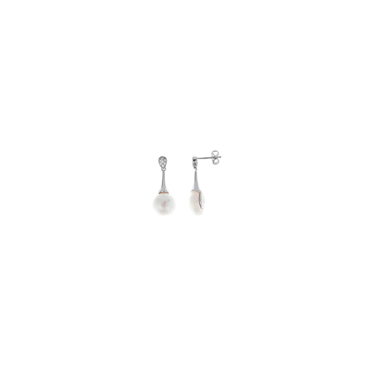 Pendientes Salvatore Plata 121A0108