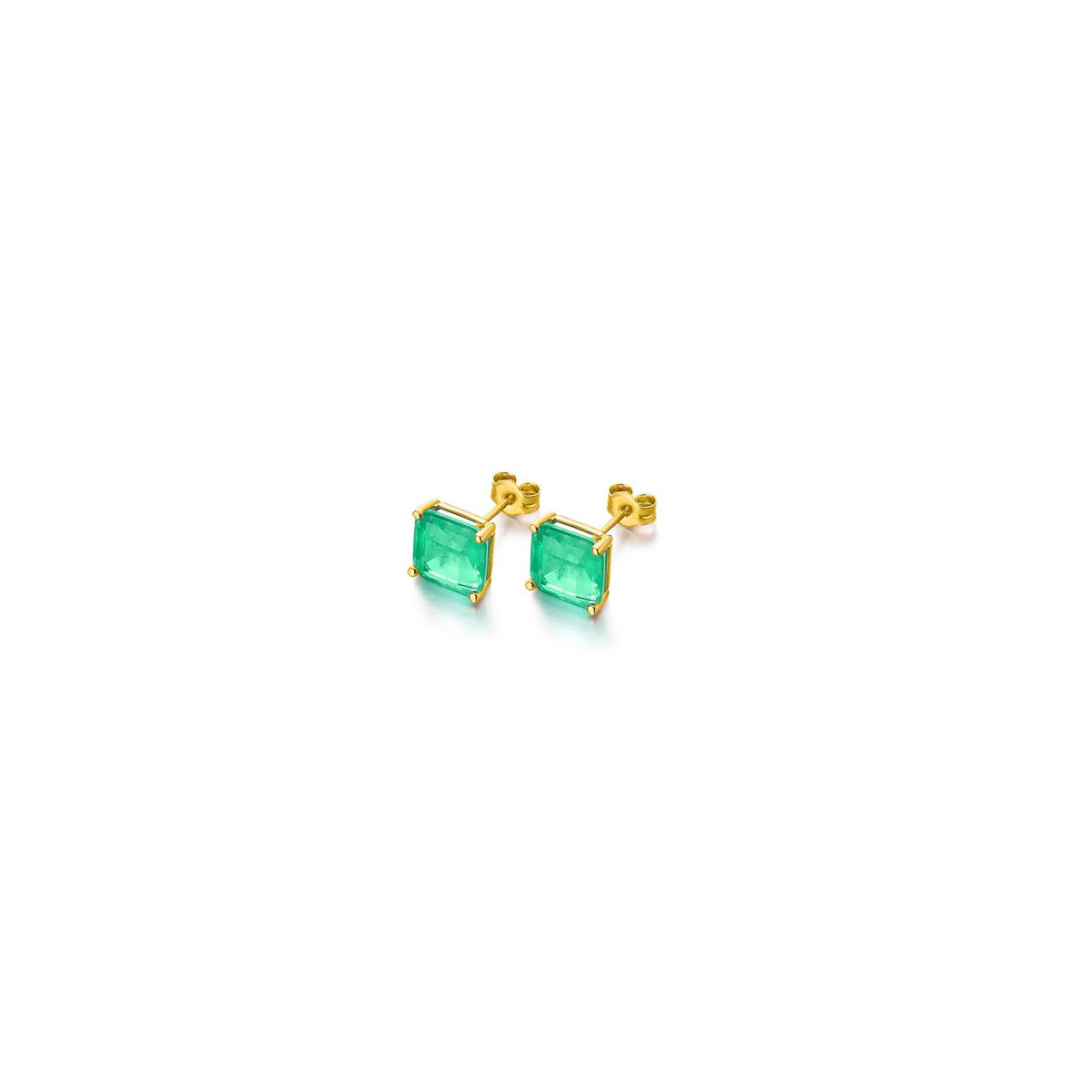 Pendientes LeCarré Oro Green Love GB117OA.00