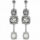 Pendientes Swarovski Rosette Dark 5028899