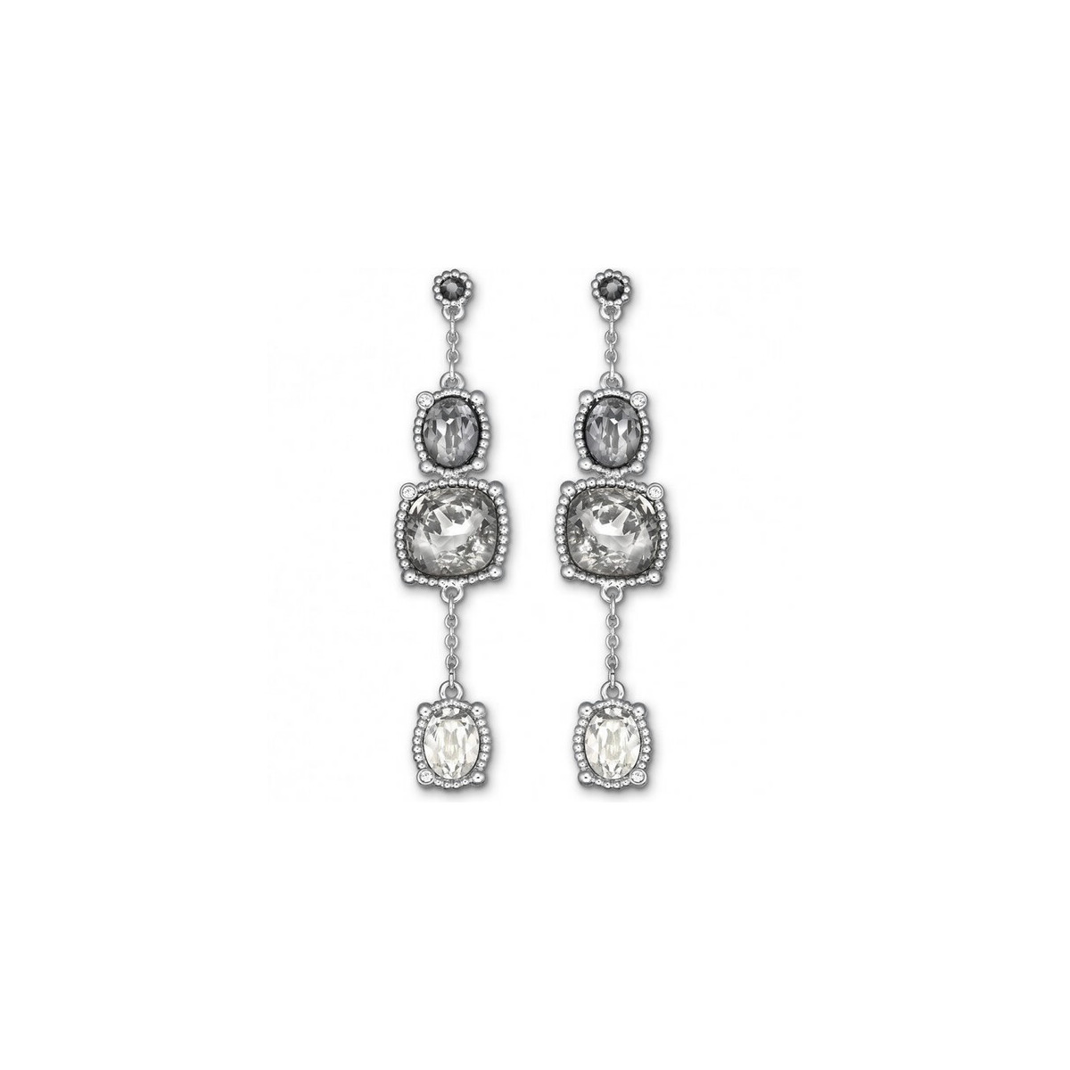 Pendientes Swarovski Rosette Dark 5028899