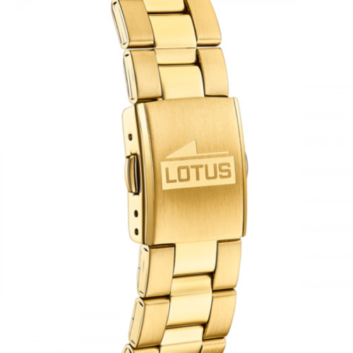 Reloj Lotus Hombre Dorado Crono 18153/2