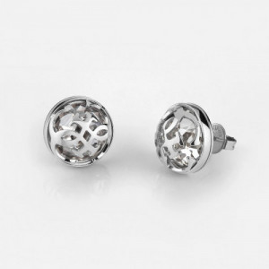 Pendientes Guess 4G Logo Boule JUBE01393JWRHT