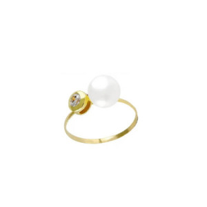 Anillo de Comunión de Oro Perla Niña AN000068