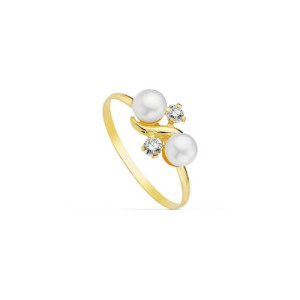 Anillo de Comunión de Oro Perla Niña AN000073