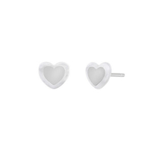 Pendientes Plata Niña Corazón D03001/AG