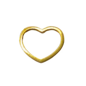 Colgante de Corazón de Oro CO010525