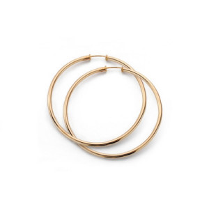 Pendientes Aros Oro 31mm PE011619