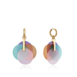 Pendientes Kiss de Acero y Resina Viceroy 14029E01019