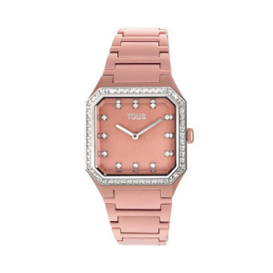 Reloj Tous Karat Squared Aluminio Rosa 300358050