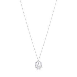 Collar de Plata Letra L Viceroy Elegant 13181C000-30L