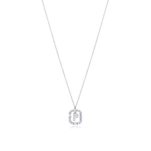 Collar de Plata Letra P Viceroy Elegant 13181C000-30P