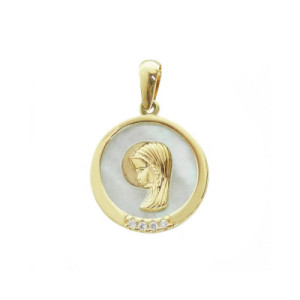 Medalla de Comunión de Oro Niña CO010374