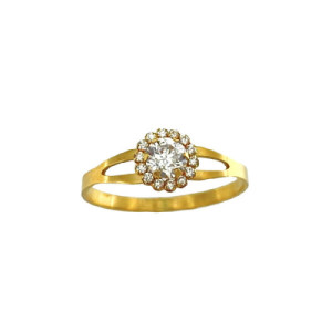 Anillo Niña Comunión Oro AN010494-10
