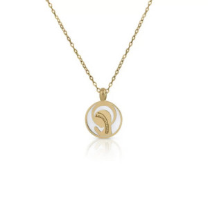 Collar de Oro Virgen Niña Comunión La Petra CO010480