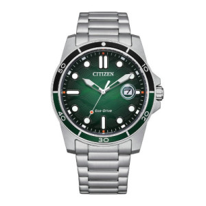 Reloj Citizen Hombre Marine Verde AW1811-82X