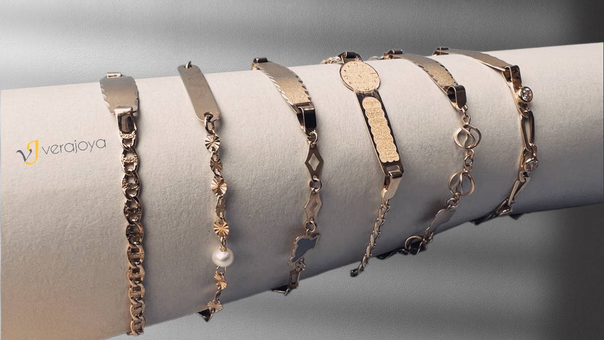 Pulseras de Oro para Mujer - Brazaletes para Mujer